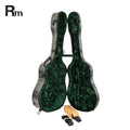 Gleam-D-DL OEM Custom 41 Inch Acoustic Guitar Case Glossy Grey Matte Finish ABS Shell  Guitar Hard case Musical Instrument Bag