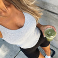 Custom Active Wear Racerback Yoga Vest V-Neck Running Yoga Sports Tank Top for Women