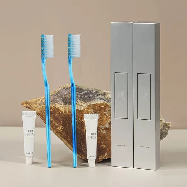 Plastic Toothbrush Manufacturers Disposable Toothbrush for Hotels Toothbrush and Toothpaste Set