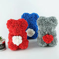 Hot Selling Eternal Flower DIY PE Teddy Rose Bear Valentine's Day Christmas 25cm/40cm Home Decoration