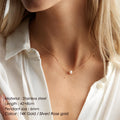 Wholesale 6mm Freshwater Elegant Dainty Wedding Delicate Chain Pearl Necklace