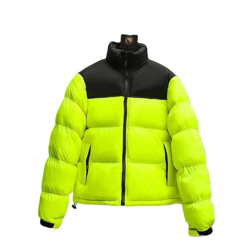 OEM Custom Design Bubble Casual Zipper Custom Down Streetwear Puffer Man Winter Coats Men's Jacket for Men Stylish