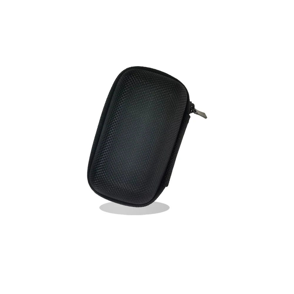 Wholesale Custom Waterproof EVA Earphone Case-Shockproof Dustproof Portable Storage with Magnetic Closure Carabiner Clip