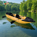 Factory Wholesale Cheap 2 Person PVC Trap Kayak Inflatable Fishing Boat with Chairs