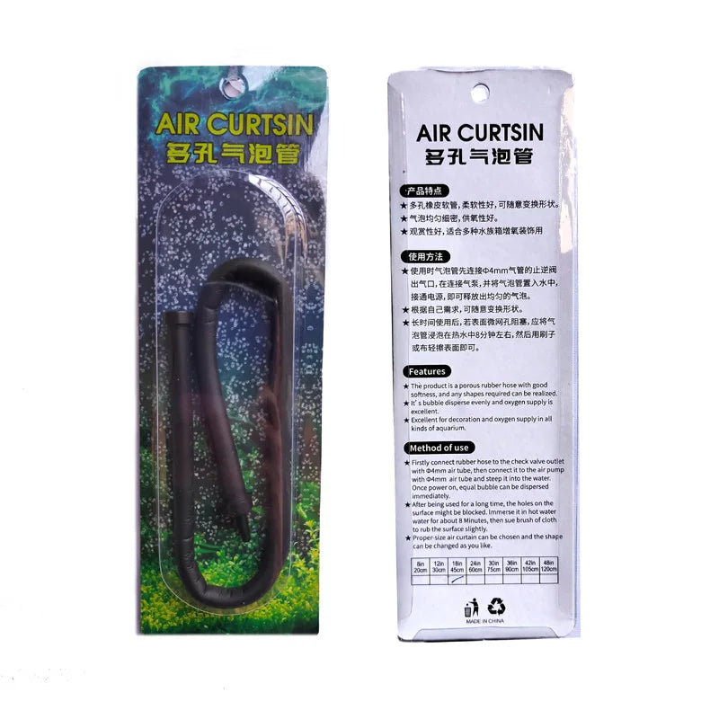 Fish Tank Bubble Strip Double Head Aquarium Bubble Strip Aquarium Oxygen Tank Hose Outlet Strip Aquarium air Pump Accessories