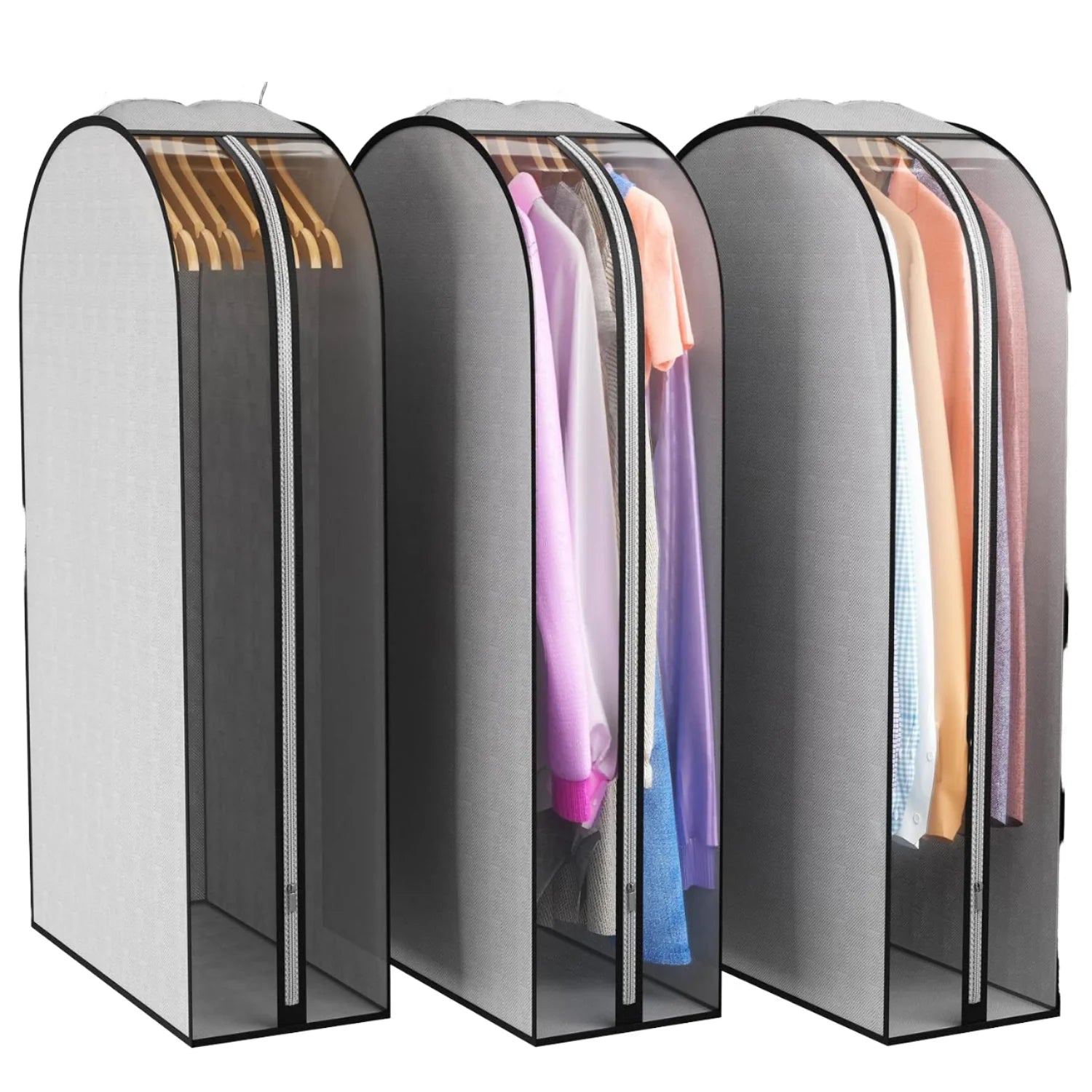Extra-Large Wardrobe Clothing Dust Cover Fully Enclosed Viewing Window Storage Bag Dustproof Waterproof