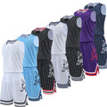 Quick Drying Custom Breathable Sublimation Large Size Basketball Sports Suit Retro Basketball Jersey