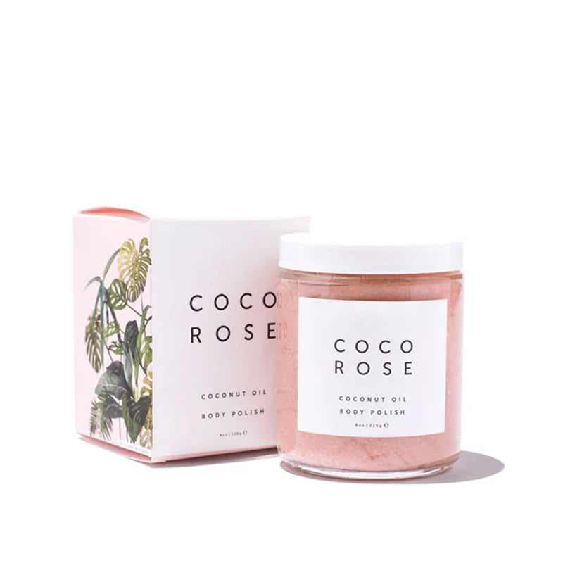 OEM/ODM Private Label Natural Coconut Oil Polish Body Scrub Exfoliating Sugar Scrub Rose Body Scrub