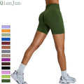 Wholesale Women's High Waist Seamless Yoga Leggings New Fitness Shorts-Breathable Sports Pants for Women