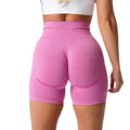Janya Women's High Waist Seamless Gym Fitness Shorts Breathable Sportswear Butt Lift Hot Sale Solid Pattern for Yoga Run Wear