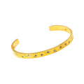 Powell New Arrival ODM Religious Chain Link Bracelet Stainless Steel with Gold-Plating Trendy Classic Fashionable Cuff Bracelet