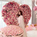 Wedding Centerpieces Table Decorations Arch Photo Booth Props Flower Wall Garlands Wreaths Artificial Flowers Backdrop Stand