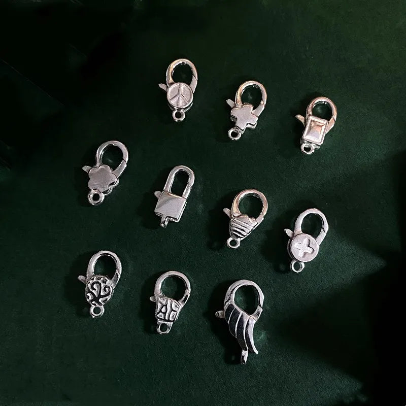 Wholesale Thai Silver Lobster Clasp Connector DIY Buckle Jewelry Accessories