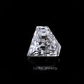 Luster jewellery DEF color shield loose diamonds vvs moissanite custom