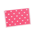 Cartoon Polka Dot Love Greeting Card with Individual Paper Wallet Envelope for Gift Use