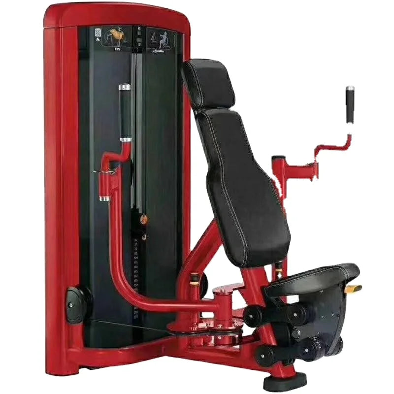 Xinrui Fitness Chest Muscle Exercise Pectoral Fly With Adjustable Weights Commercial Fitness Equipment