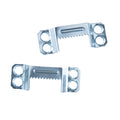 Heavy Duty 4-Hole Sawtooth Picture Hangers with Zinc Plated Iron for Photo Frame Hanging