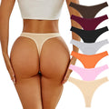 FINETOO Best Sexy Low-Rise Women Thongs Female Cotton Panties Ladies Comfortable T-Back G-String for Girl Intimates Lingerie New