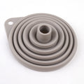 Kitchen Accessories Reusable Silicone Collapsible Folding Funnel Water Oil Funnel
