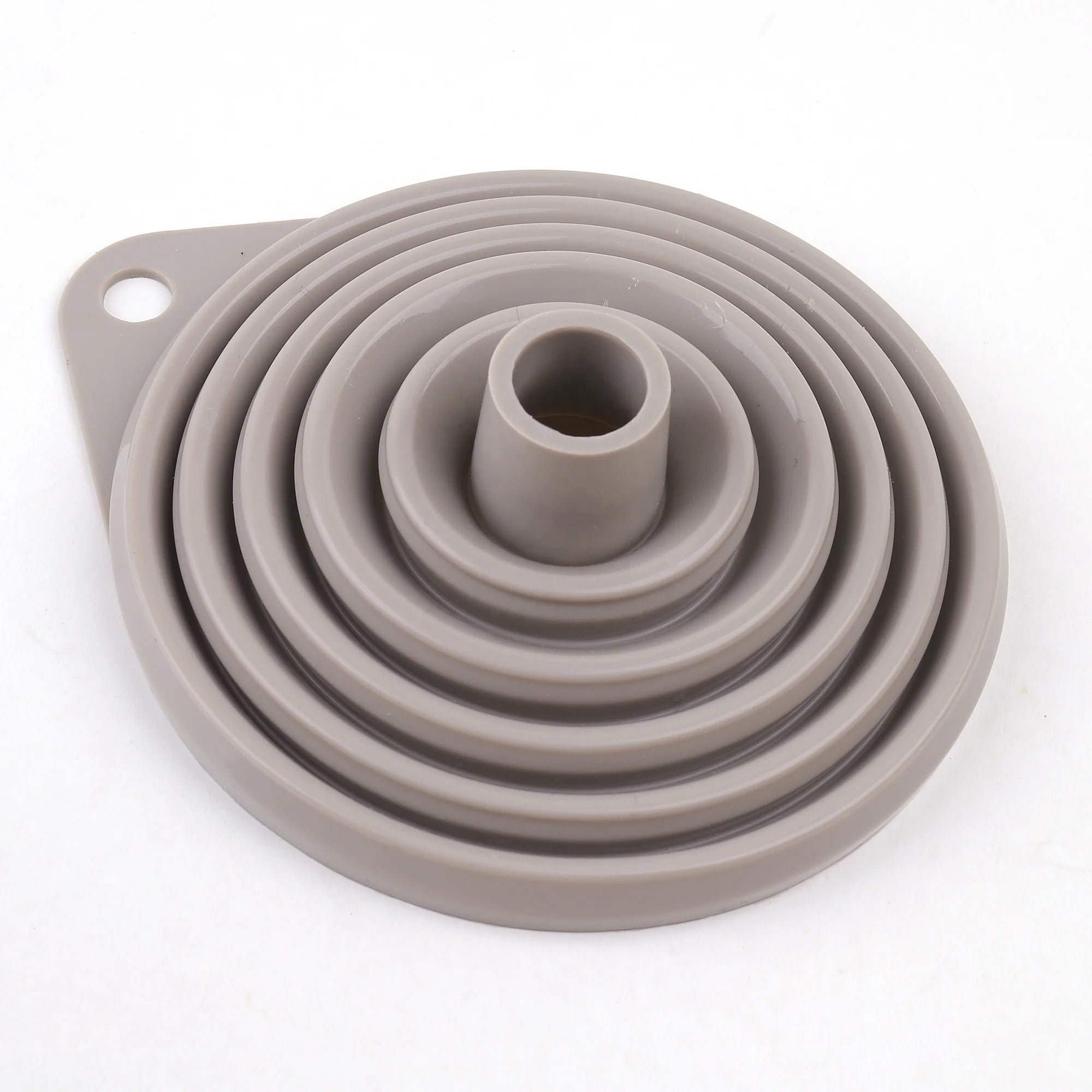Kitchen Accessories Reusable Silicone Collapsible Folding Funnel Water Oil Funnel