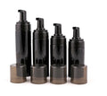 OEM logo Print 100ml 120ml 150ml 180ml 200ml 250ml Liquid Soap Black Color Cylinder Shape PET Plastic Foam Pump Bottles MegaBDM