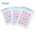 Hysent Custom Shape Cute Acne Patch 18dots Colorful Laser Holographic Hydrocolloid Pimple Acne Patches