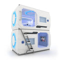 Durable ABS Material Sleep Pod Capsule Bed for Wholesale for Theme Hotel