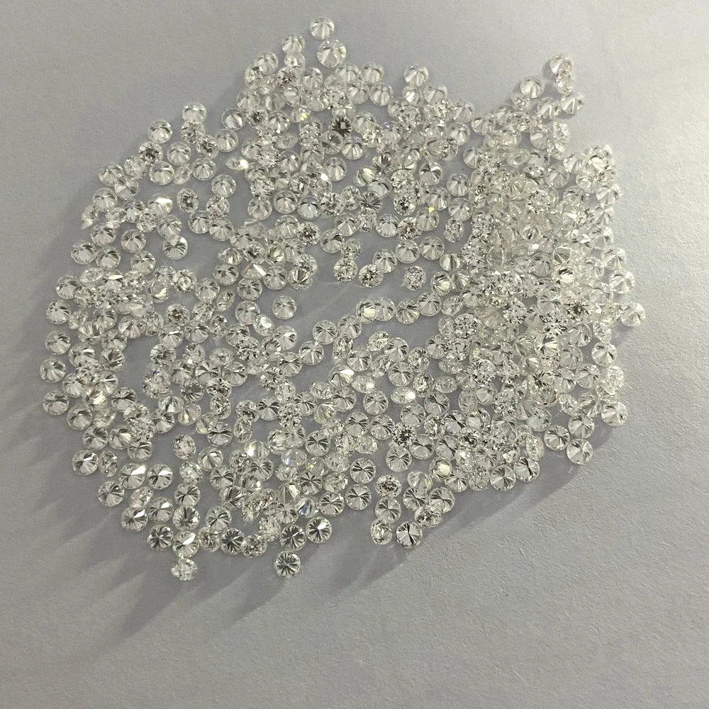 HQ GEMS 0.002cts -0.01cts 0.7-2mm 100% Natural Original India Diamond H SI Diamond Price Per Carat