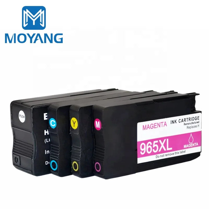 MoYang Compatible for HP965XL 965 Ink Cartridge Used for OFFICEJET PRO 9010/9012/9016/9018/9019/9020/9026/9028 Printer