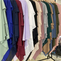 Premium Dubai Muslim Turkish Hijab / Malaysia Hijab Solid Color Niqab Muslim Women Hijab