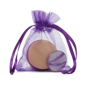 Custom Printed Logo Organza Drawstring Bag Goodies Pouch for Small Jewelry Makeup Gifts & Party Packaging