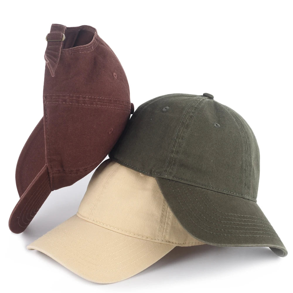 Wholesale Custom Mens Plain Designer Logo 100% Cotton Blank Summer Baseball Cap