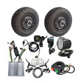 13x5.0-6.5 13 Inch Fat Tire 60V 72V 3000W 4000W Brushless Gearless Disc Brake Scooter Electric Dual Hub Motor Conversion Kit