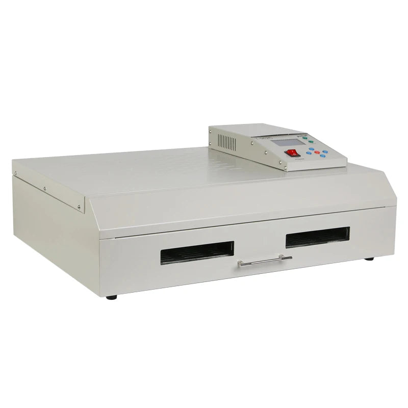 Puhui T962C  SMT BGA PCB Welding Machine  Curve Soldering Machine Infrared IC Heater Reflow Oven