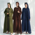 Latest Design Abaya for Woman Dubai Islamic Abaya Clothing Muslim Dress Diamond Islamic Modern Abaya Wholesale