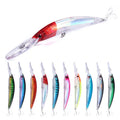HENGJIA Big Size Heavy Bait  Fishing Minnow Wobbler Bait Artificial Plastic Deep Sea Big Game Lures