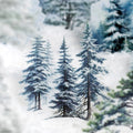 30 Stickers Per Pack Winter Love Song Series Winter Elements Handbook Decorative Materials 6
