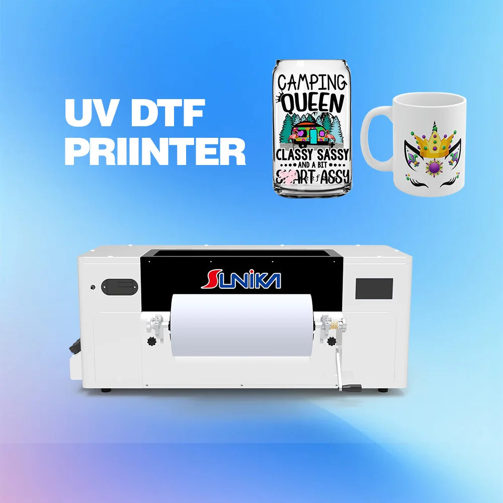 Sunika Best Price 30cm Uv DTF Printer Head Uv Sticker Printer for All Fabric DIY Products
