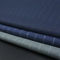 Luxury STOCK Suit Wool Worsted Merino Wool Polyester Fabric Italian Suit Fabric for Men Suits