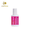 Sratspped Waterproof Nail Glue With Brush Fast Drying Strong Adhesive False Acrylic False Tip Glue Manicure Decoration