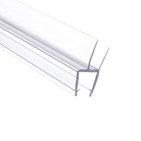 .2024 New Hot Sale PVC Bath Shower Screen Bottom Seal Strip Curved Rubber Plastic Seal Strip