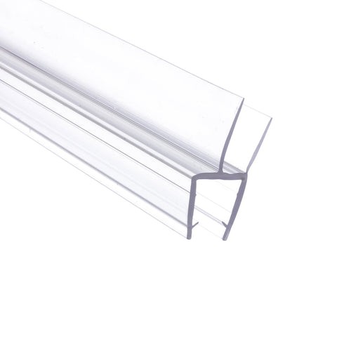 .2024 New Hot Sale PVC Bath Shower Screen Bottom Seal Strip Curved Rubber Plastic Seal Strip