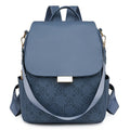 Fashion Convertible Shoulder Flower Simple Stylish Luxury Designer Antitheft Ladies Backpack Bags