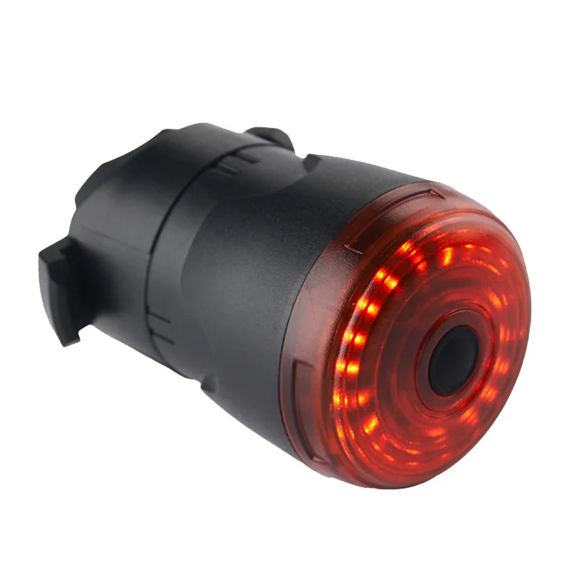 For Multifunctional Bicycle Smart Brake Sensing Taillights Auto Start Stop Waterproof Battery Seatpost Mount MTB Road Bike MegaBDM