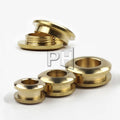 Solid Brass Screw Back Eyelets with Washer Grommets Leather Craft Accessory for Bag Garment Shoe Clothes Jeans Decoration