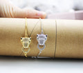 BMZ 2025 New Arrival Trendy Adjustable Leopard Head Bracelet