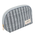 2022 Summer Beach Fashion Unique Special Straw Material Half Moon Round Shape Cosmetic Bag Lipstick Necklace Ring Storage Pouch