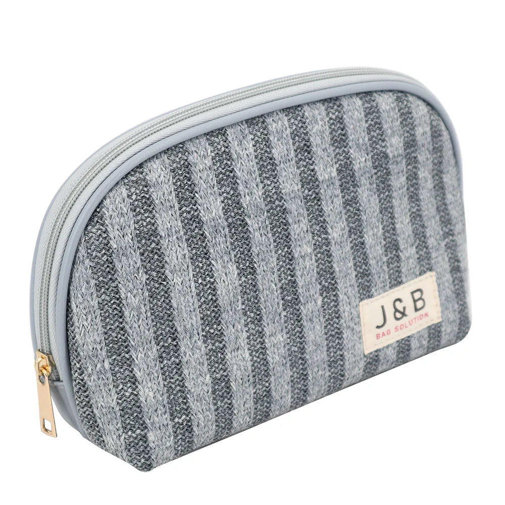 2022 Summer Beach Fashion Unique Special Straw Material Half Moon Round Shape Cosmetic Bag Lipstick Necklace Ring Storage Pouch