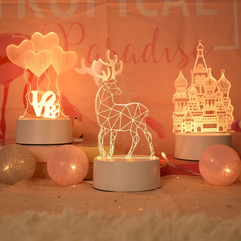 Personalized Custom Photo 3D Lamp Photo&Text Custom Night Light Wedding Anniversary Birthday Valentine Gifts 2021 Mother's Gift