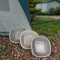 Multi-Function Eco-Friendly PP+TPR Retractable Folding Buckets Portable Pails with 10L Capacity for Water Camping & Mopping